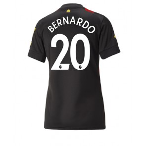 Manchester City Bernardo Silva #20 Bortedrakt Kvinner 2022-23 Kortermet
